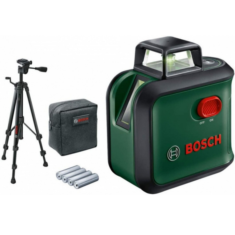 Měřící technika - Lasery - Bosch AdvancedLevel 360 Set Křížový laser se stativem 0603663B04