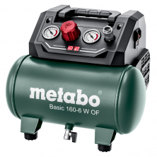 Metabo Basic 160-6 W OF Kompresor bezolejový 6l 601501000