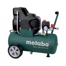 Metabo Basic 250-24 W OF Kompresor bezolejový 24l 601532000