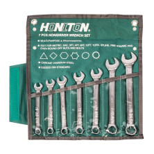 HONITON HCW11507 Sada 7 dílů očkoplochých klíčů v textilním obalu
